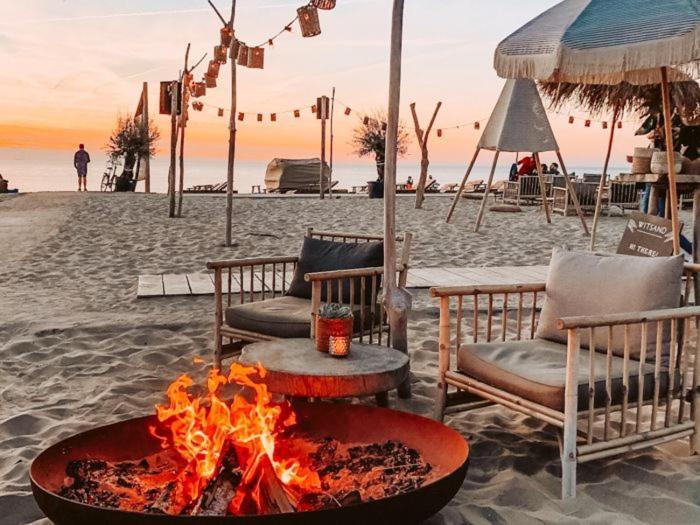 Beach Lodge 24 - Noordwijk Aan Zee - Met Eigen Tuin Ngoại thất bức ảnh